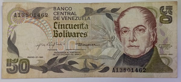 50 bolívares
