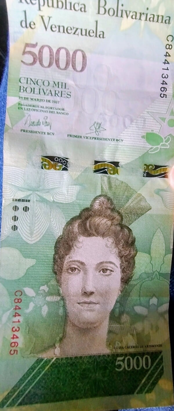 Billete 5000