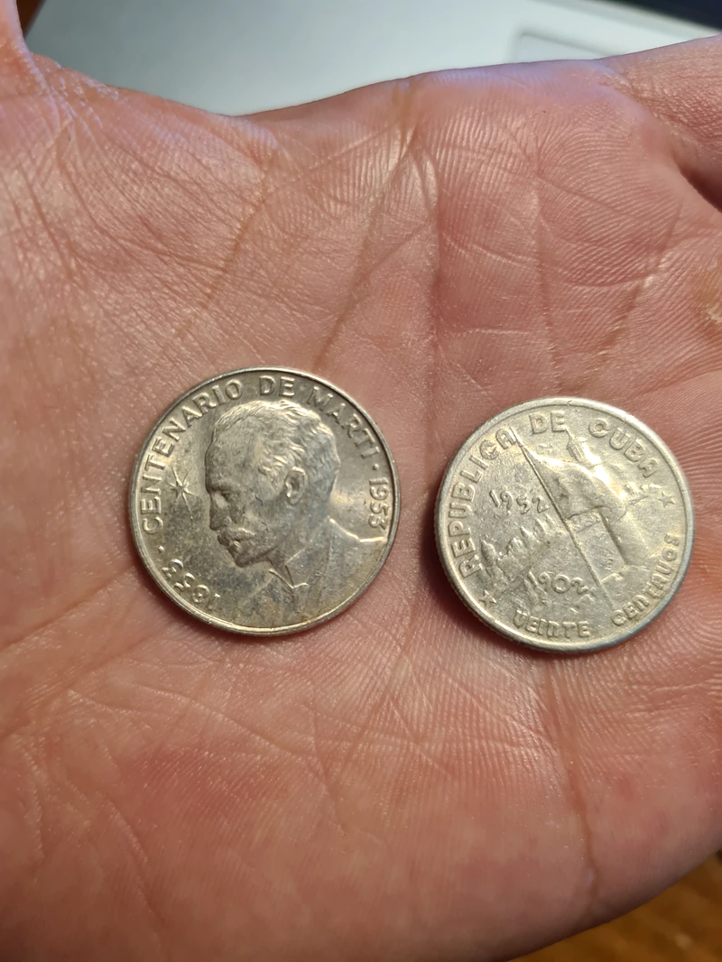 Monedas Cubanas de 1ra Republica