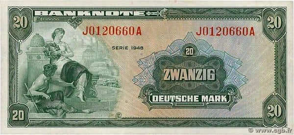 20 مارك ألماني