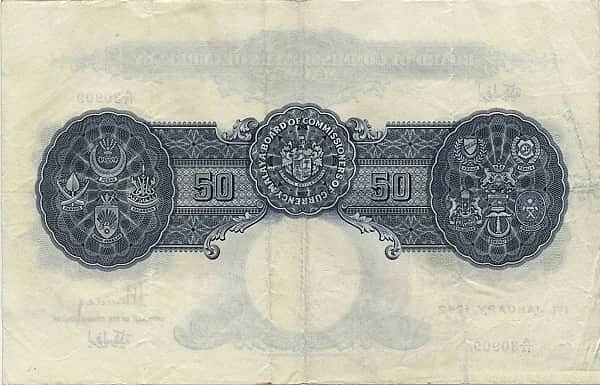 50 دولار جورج السادس