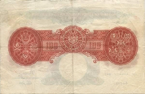 100 دولار جورج السادس