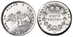 1/2 عشر 1860-1862