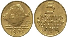5 بنسات 1932 - دانتسيغ