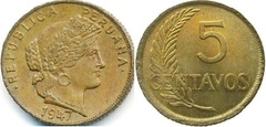 5 سنتات 1947-1949