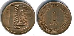 1 سنت 1976-1985 - سنغافورة